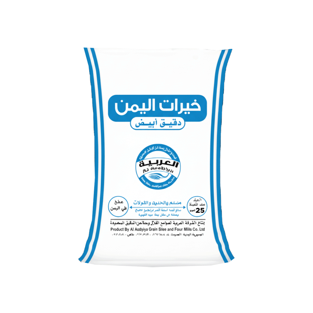 خيرات اليمن دقيق أبيض - 25 كجم