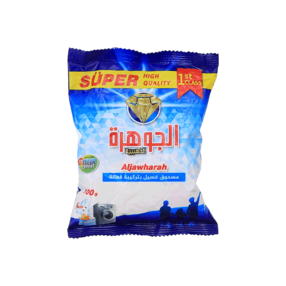 الجوهرة الذهبية مسحوق غسيل بتركيبة فعالة - 2.5 كجم