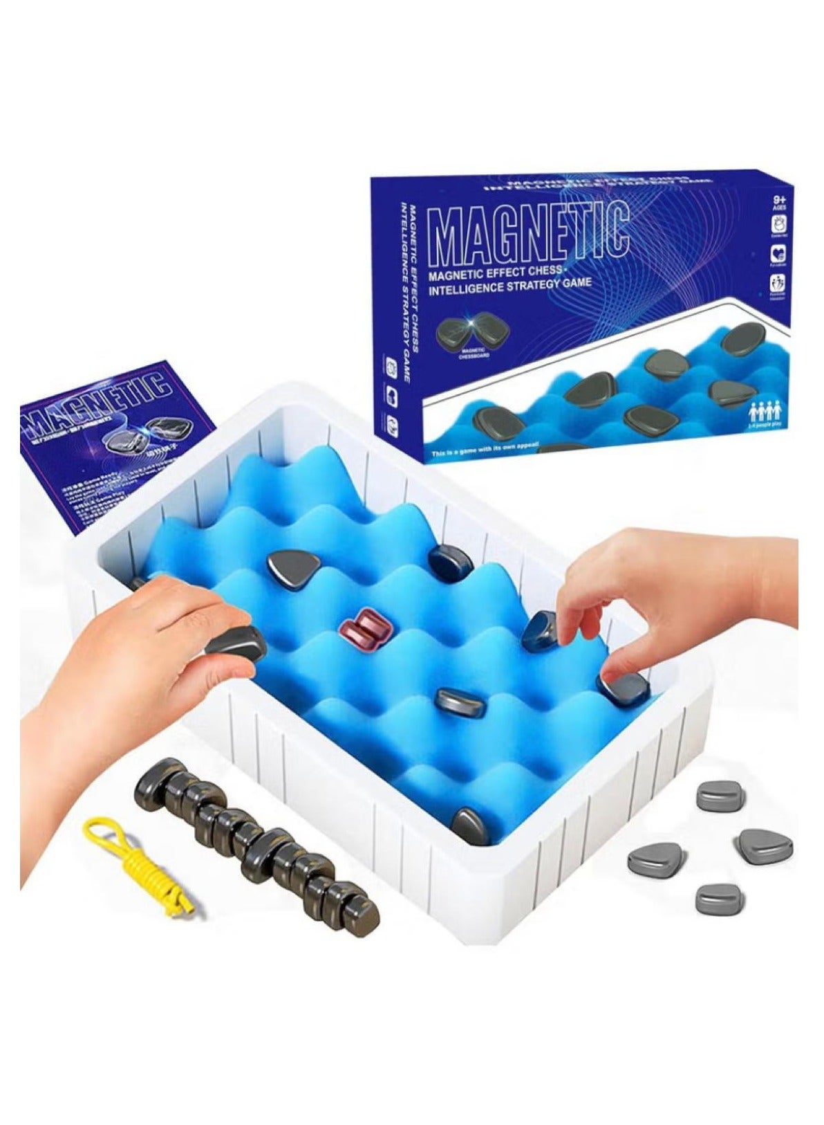 لعبة مرح لعبة مرح لعبة الشطرنج المغناطيسية الممتعة