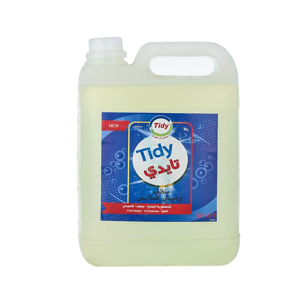  منظف ومبيض تايدي للملابس تركيبة مخففة - 5 لتر