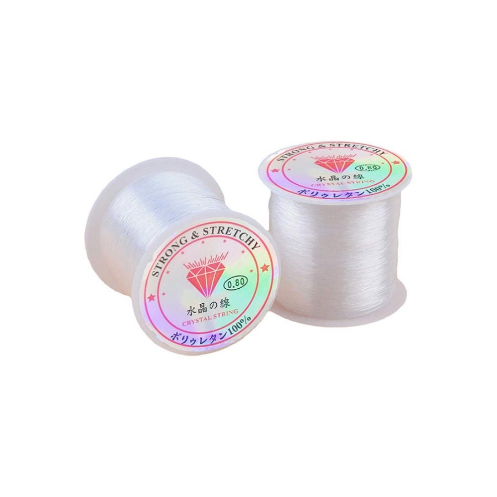  خيط كريستال مرن شفاف متعدد الاستخدام قطعتان - موديل GC1766A22P