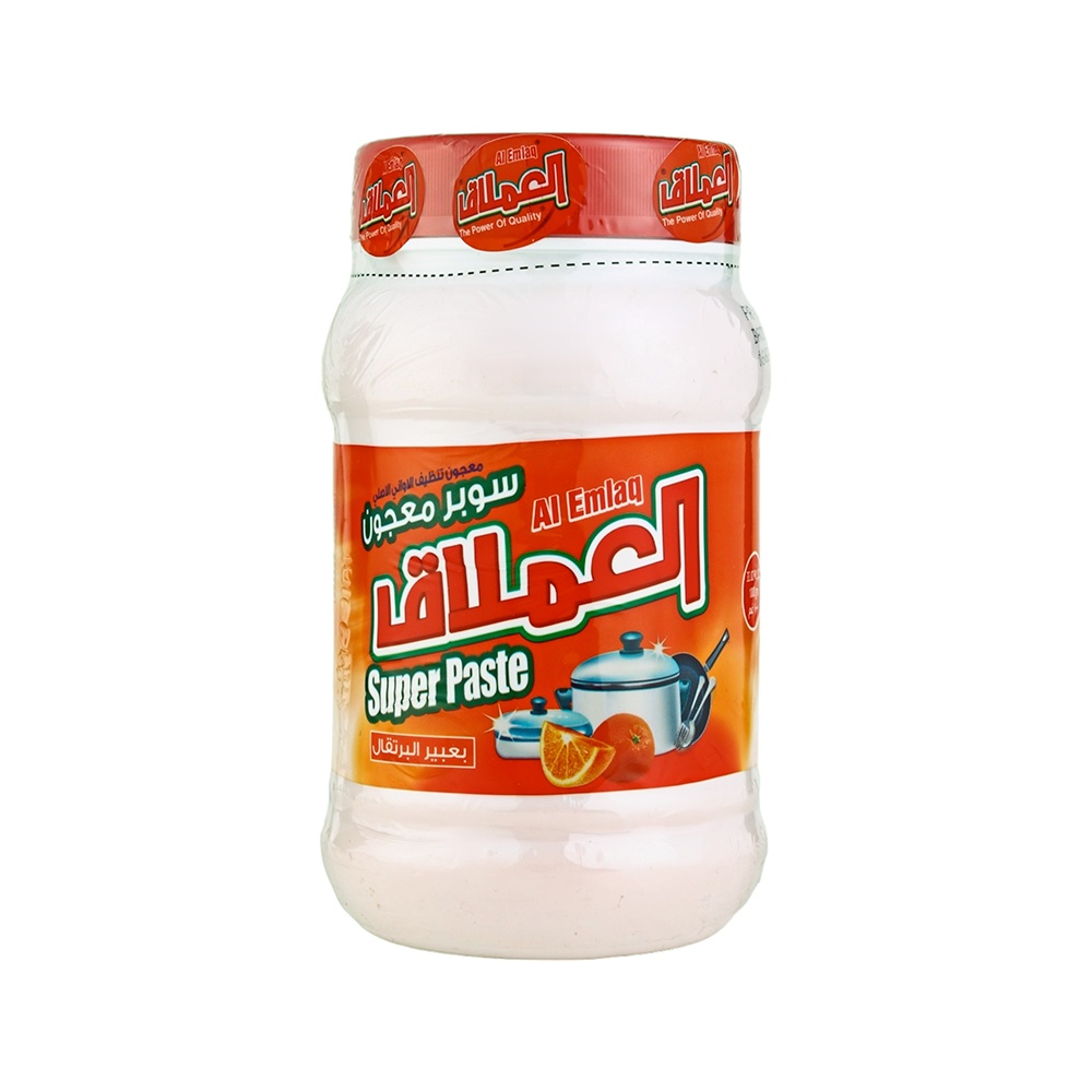  معجون العملاق سوبر لتنظيف الأواني الأصلي برائحة عبير البرتقال  - 1000 جم 