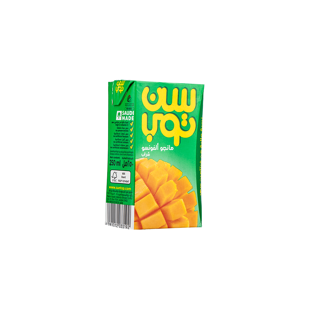 سن توب شراب مانجو ألفونسو - 250 مل