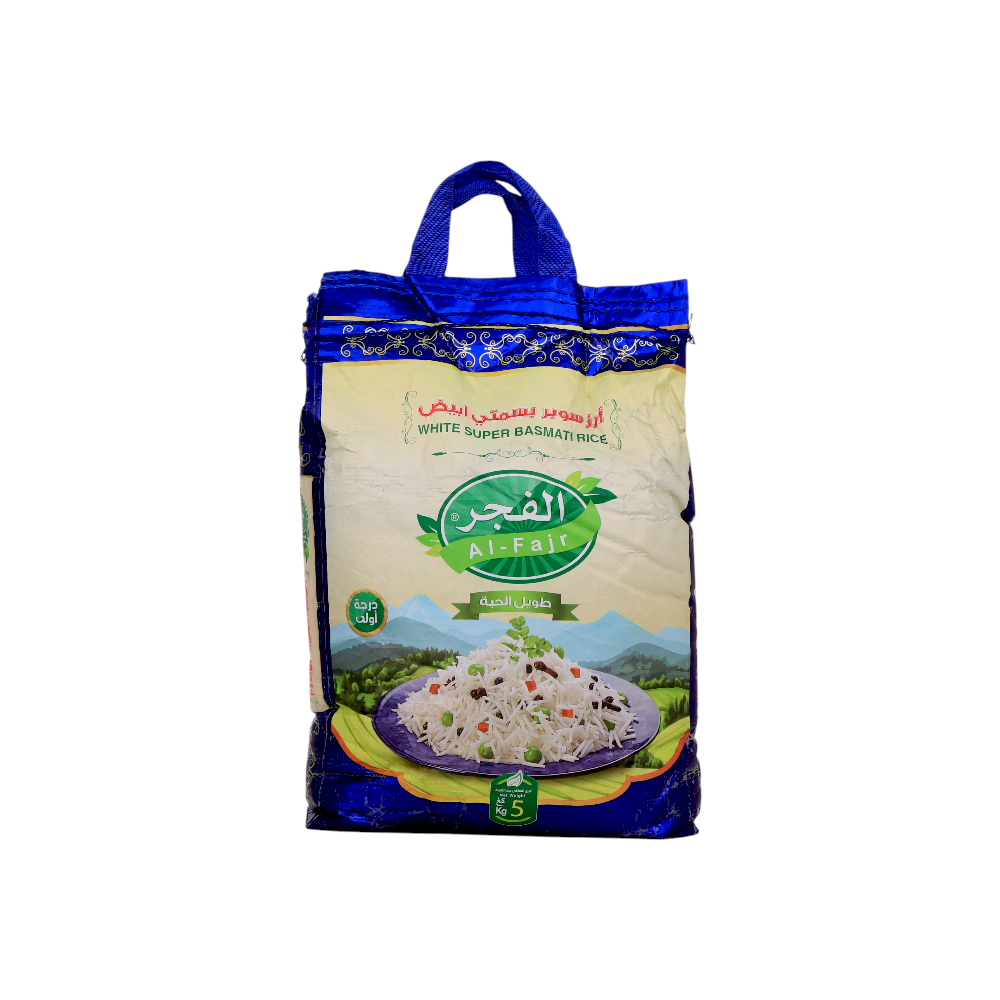  ارز الفجر سوبر بسمتي الابيض - 5 كجم
