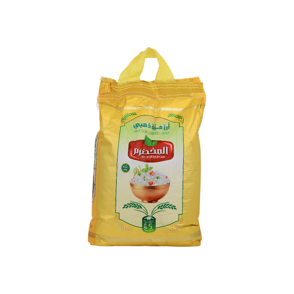  ارز المخضرم مزة ذهبي - 5 كجم