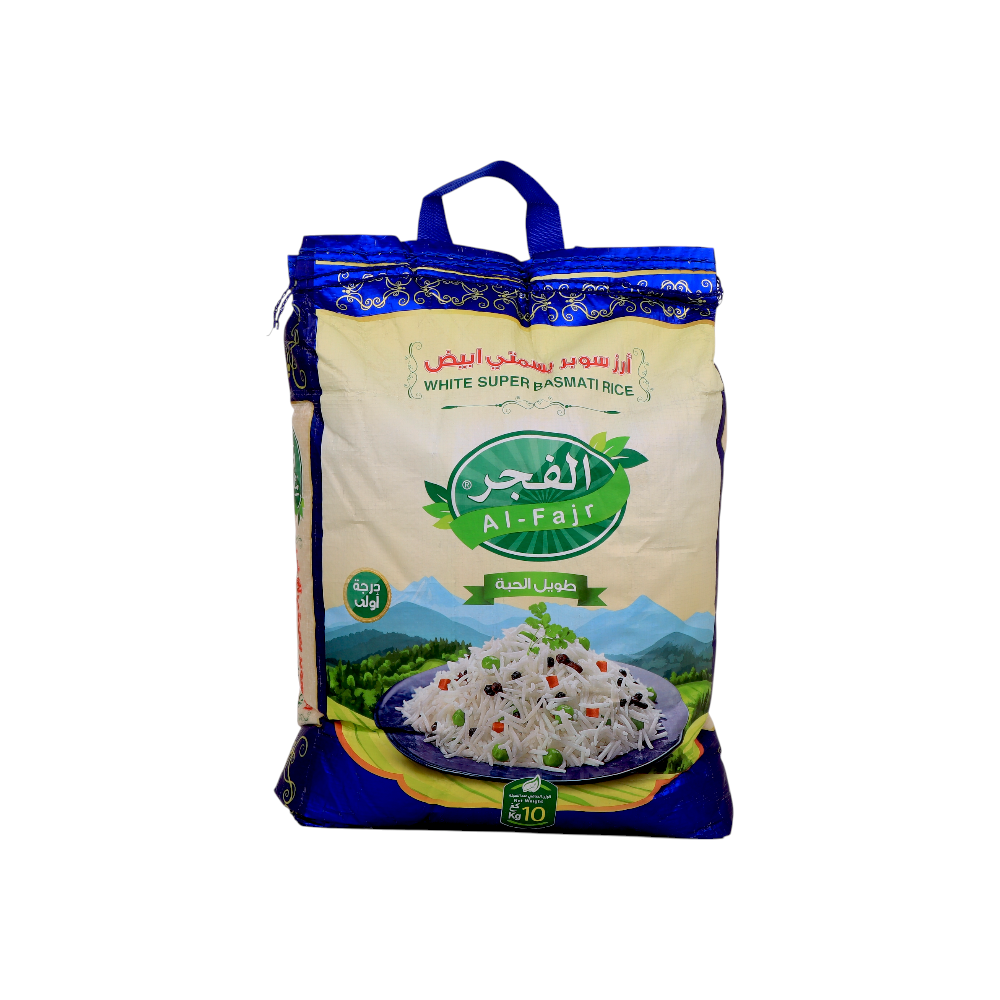 ارز الفجر سوبر بسمتي الابيض - 10كجم