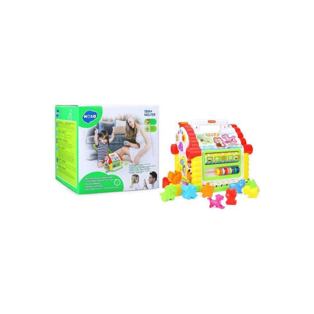 هولا لعبة تصنيف الأشكال المنزلية للأطفال