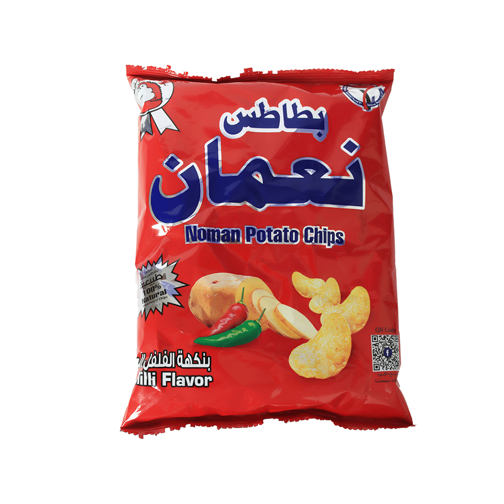 بطاطس نعمان بالفلفل الحار - 55 جم