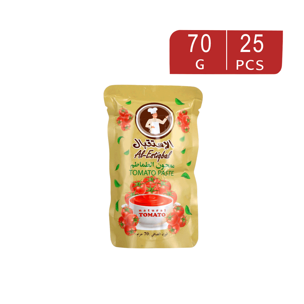  معجون طماطم الاستقبال اظرف - 25 * 70 جم