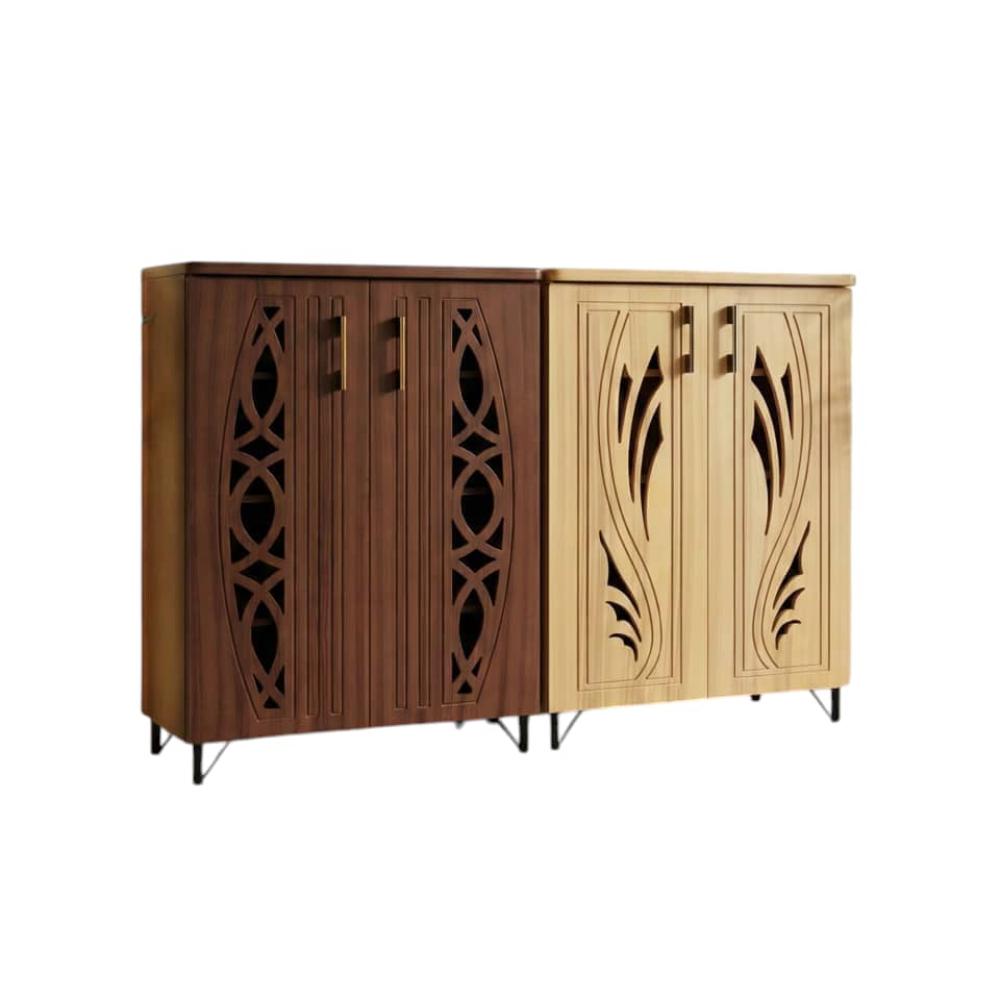 جزامة خشبية مخرمة أنيقة