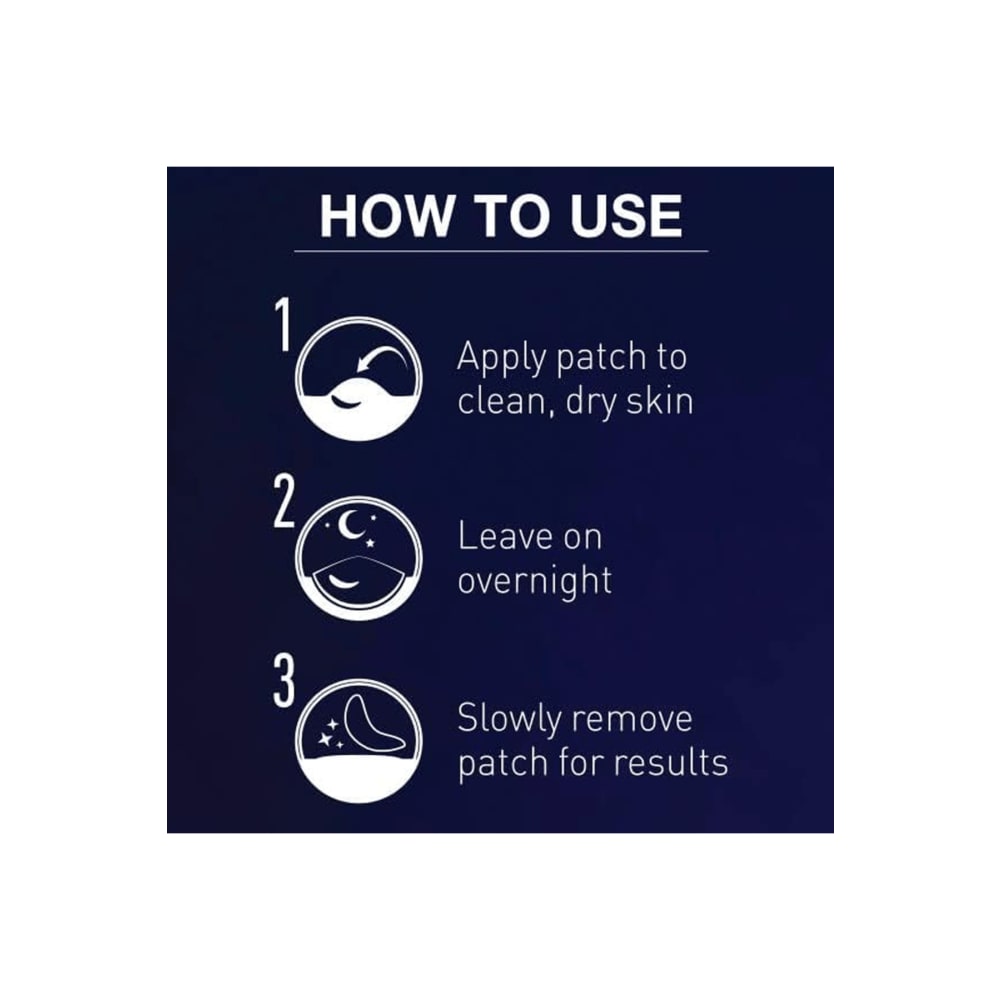 لصقات بان أوكسيـل الليلية لعلاج الحبوب - 40 لصقة