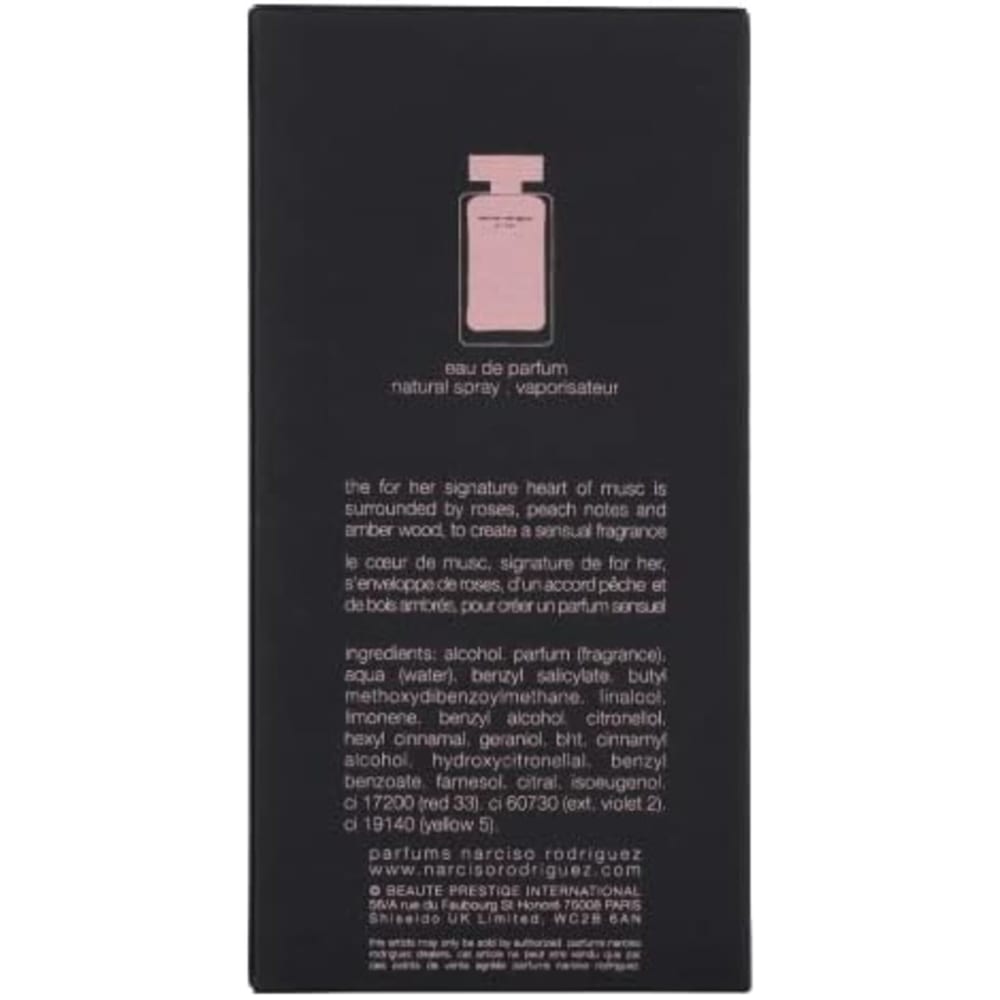 عطر نارسيسو رودريغيز بينك للنساء - او دي بارفان، 100 مل