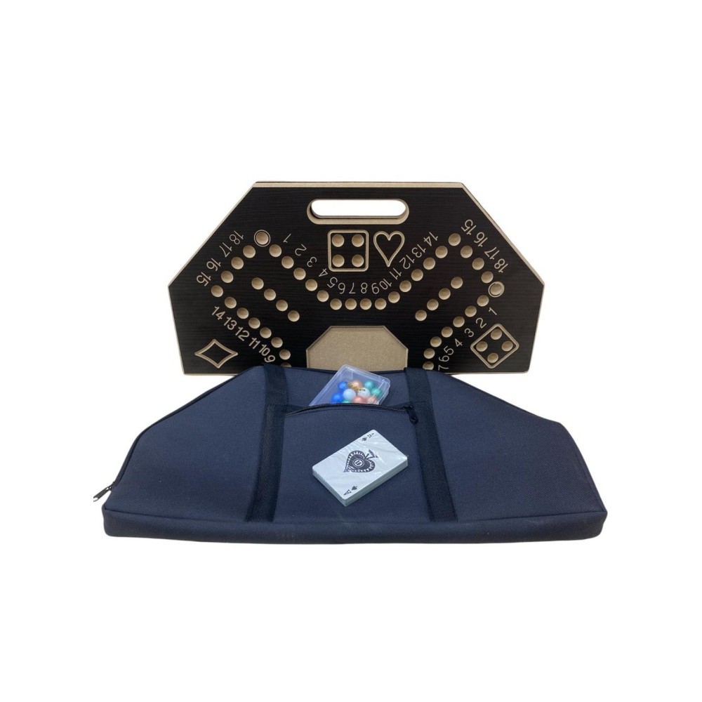 لعبة مرح لعبة جاكارو خشبية مرقمة قوية مع شنطة فاخرة مقاس 45x45 سم