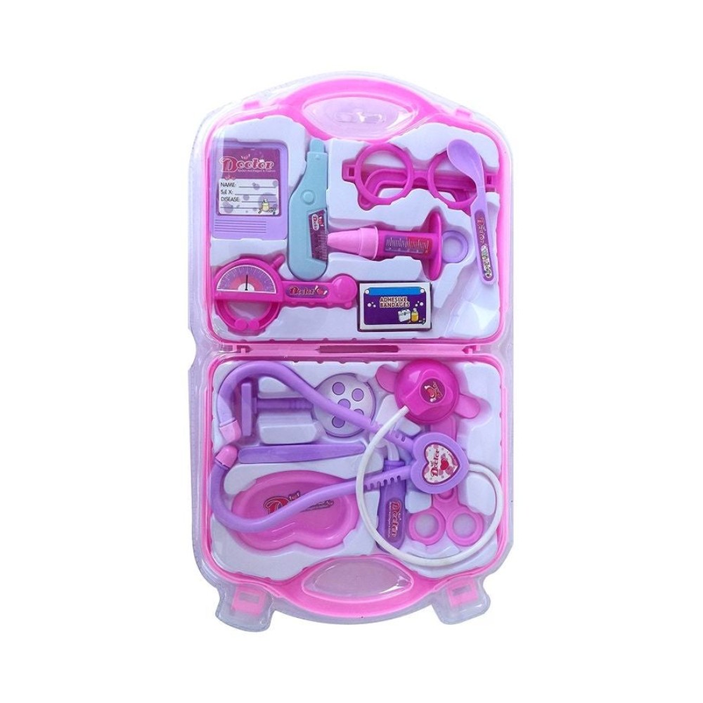 فن جاليري مجموعة ألعاب طبيب بلاستيكية