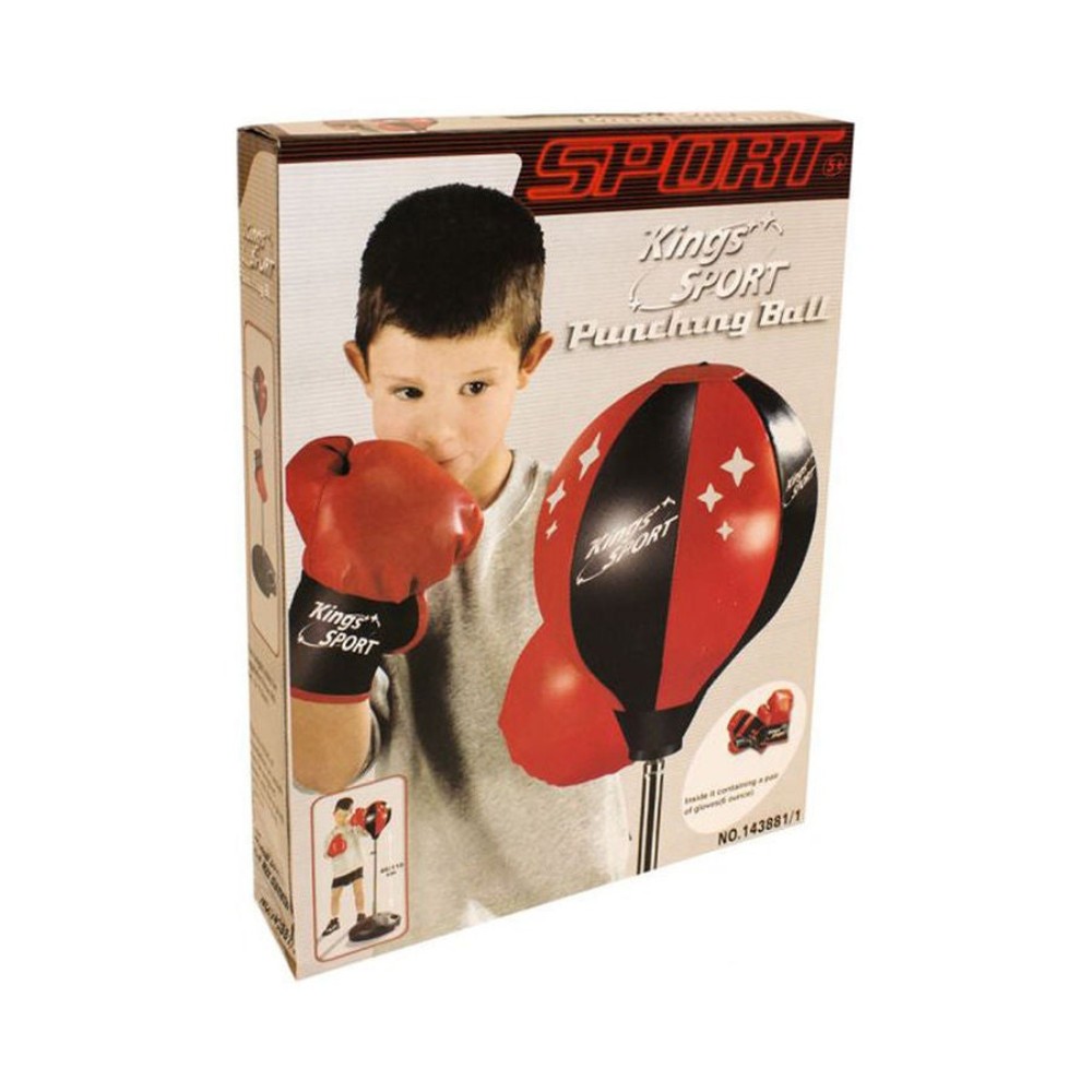 كينجز سبورت كرة اللكم مع قفازات للأطفال