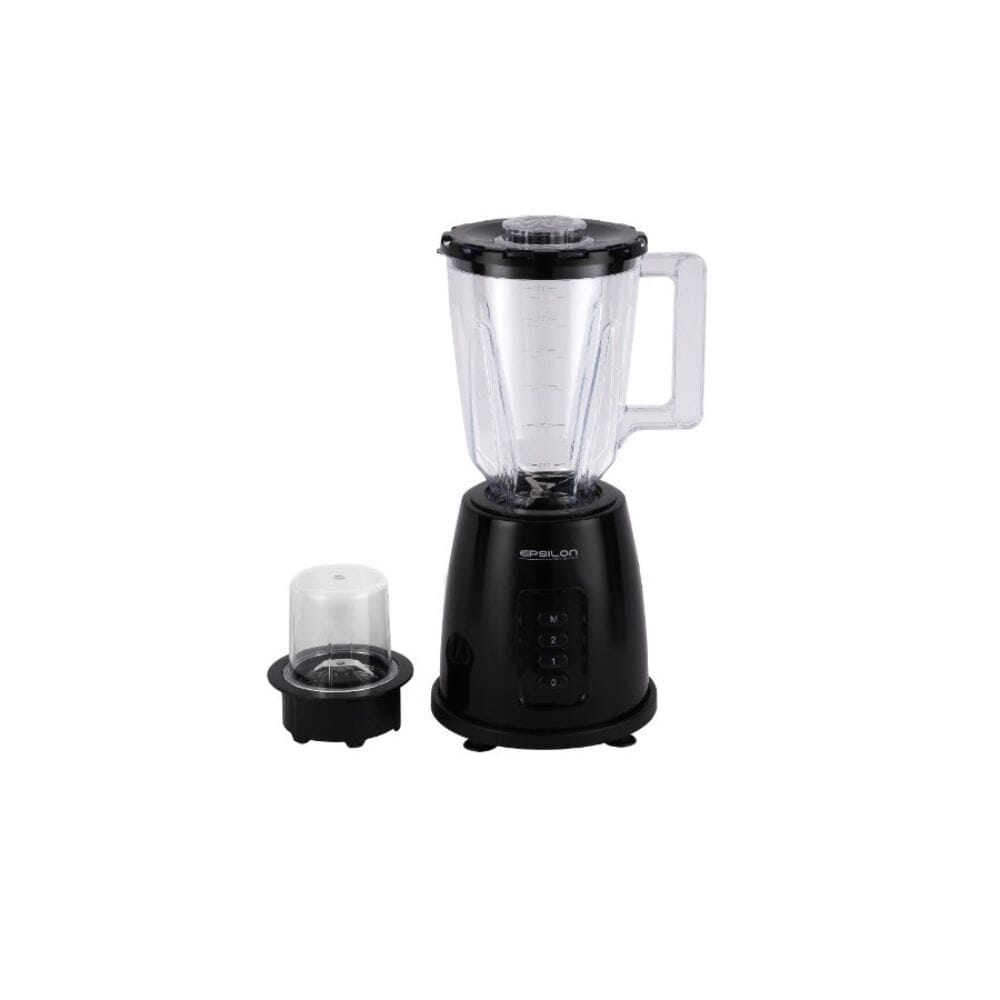 خلاط مطبخ 2 في 1 – قوة 350 واط، وعاء شفاف، ملحق مطحنة، حماية من السخونة الزائدة - ENB1468