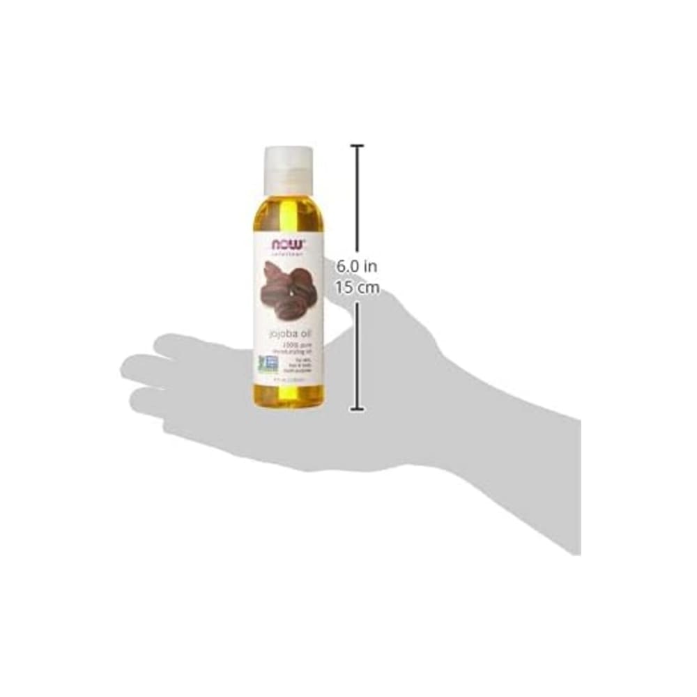 زيت الجوجوبا الطبيعي من ناو - مرطب ومغذي للبشرة والشعر - 118 مل
