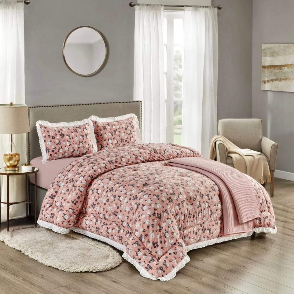 لحاف قطن بارد درجة اولى 4 قطع مقاس 230 سم في 250 سم