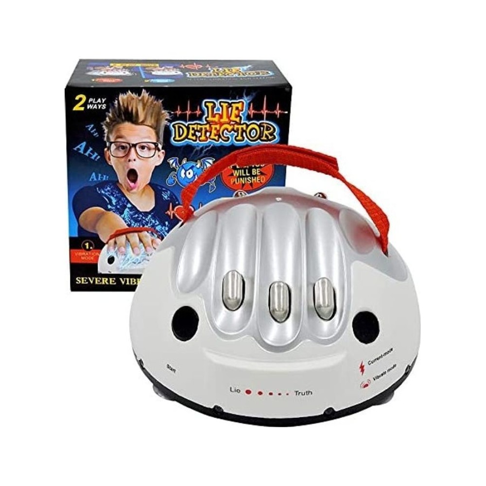 لعبة كشف الكذب الصغيرة تعمل بالصدمات الكهربائية