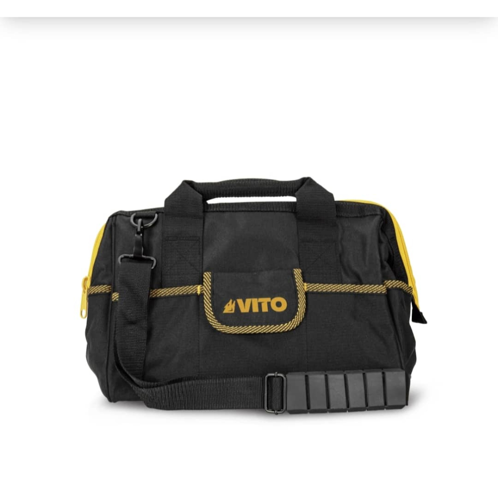 حقيبة فيتو قماش اسود وسط