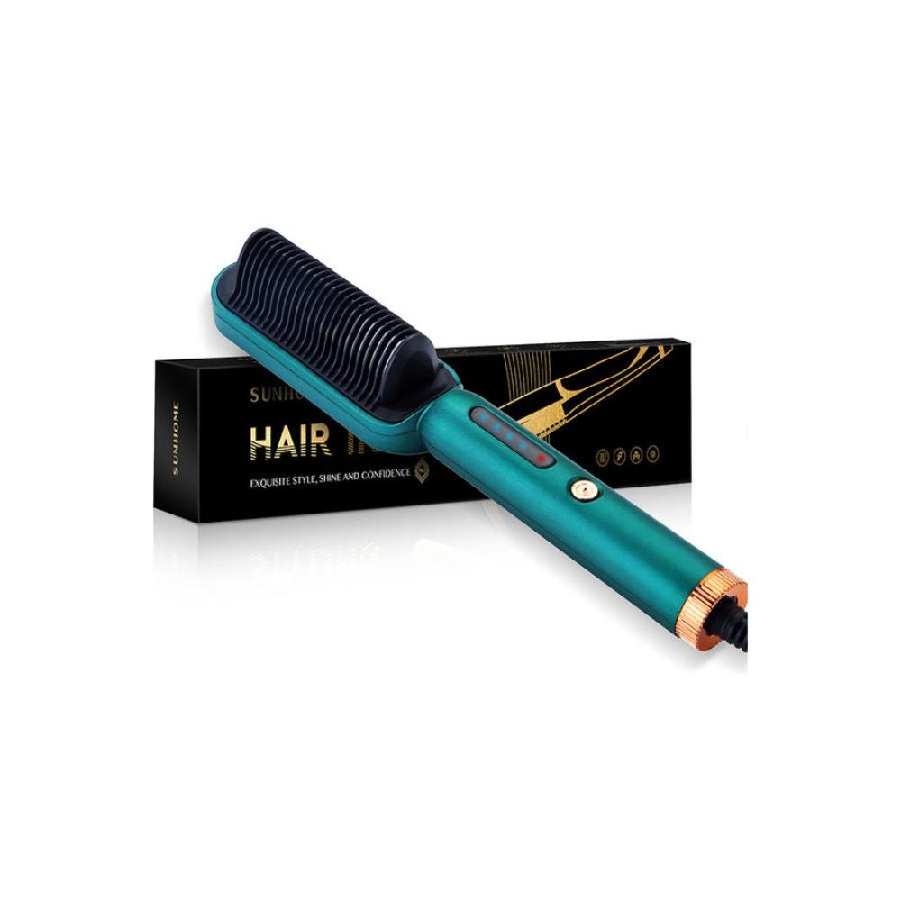 مشط شعر متعدد الاستخدام تسخين سريع SH-S818 – أخضر
