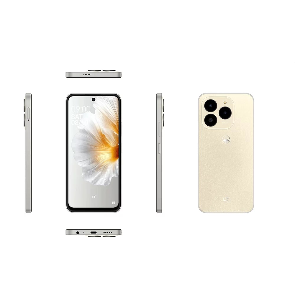 إل تي +M10 جوال محمول بشريحتين و ذاكرة داخلية 128 جيجا بايت و رام 4+6 جيجا- وكالة