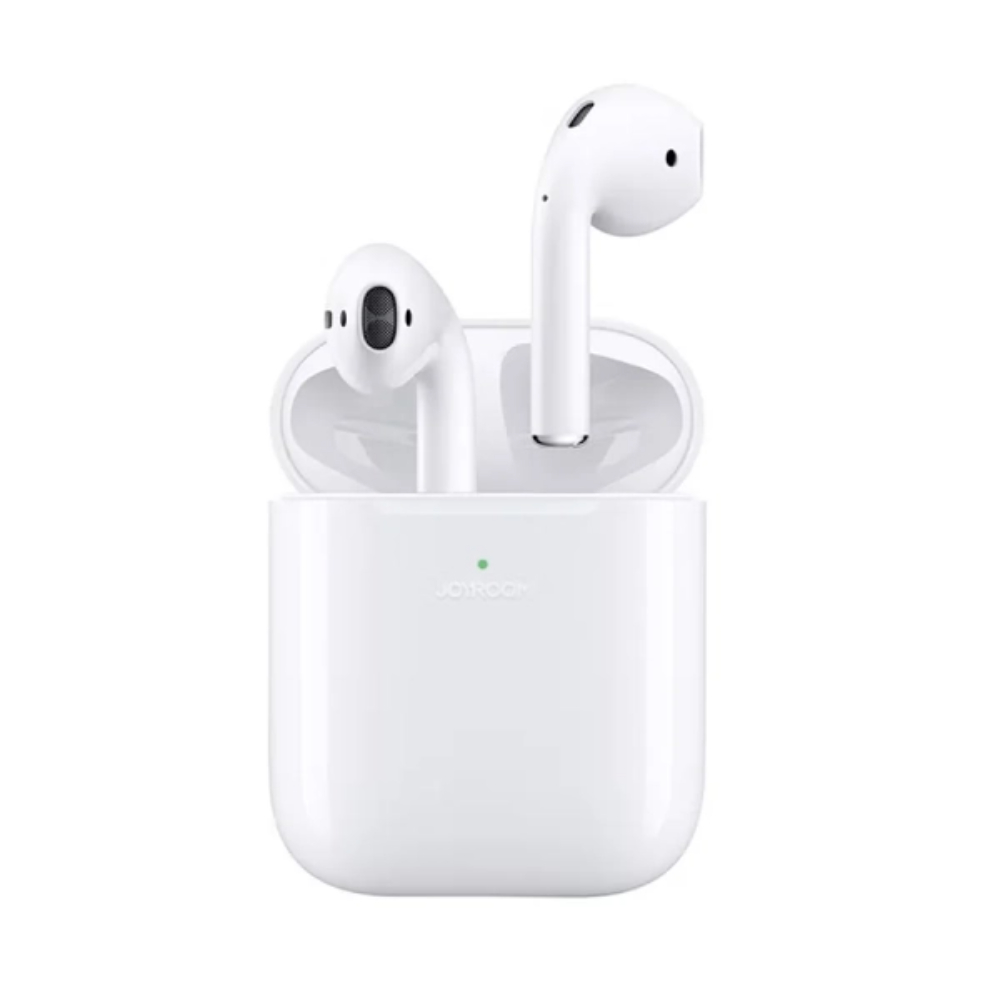 سماعات أذن لاسلكية JR-T03S TWS داخل الأذن مع صندوق طاقة وغطاء واقٍ، الإصدار القياسي باللون الأبيض