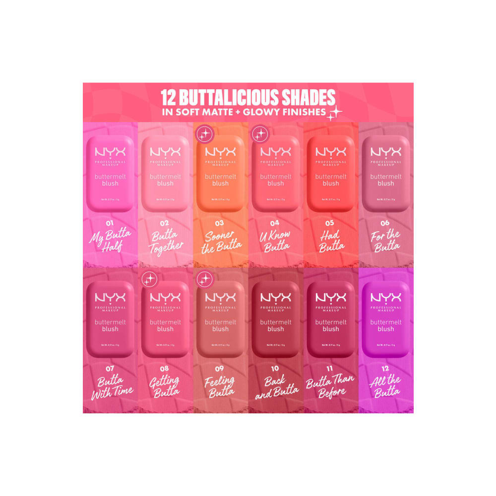 بودرة خدود بوتيرميلت نيكس رقم 11 - لون أحمر