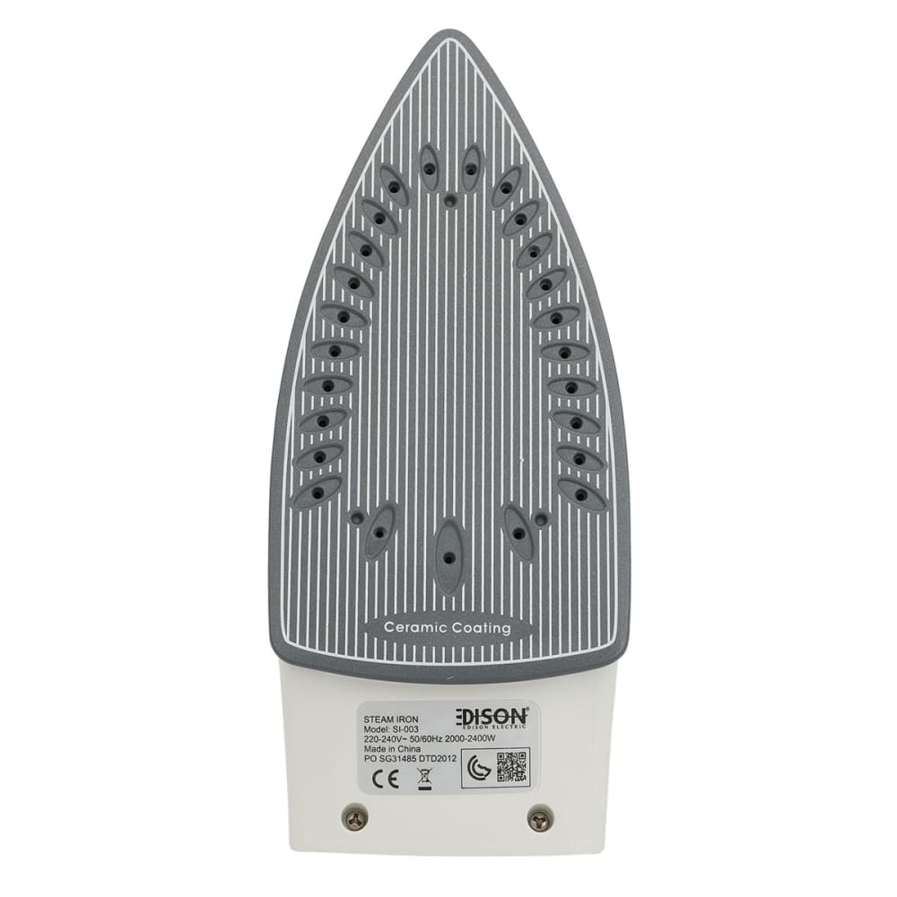 مكواة بخار سيراميك إديسون، 2200 واط، 280 مل - بنفسجي