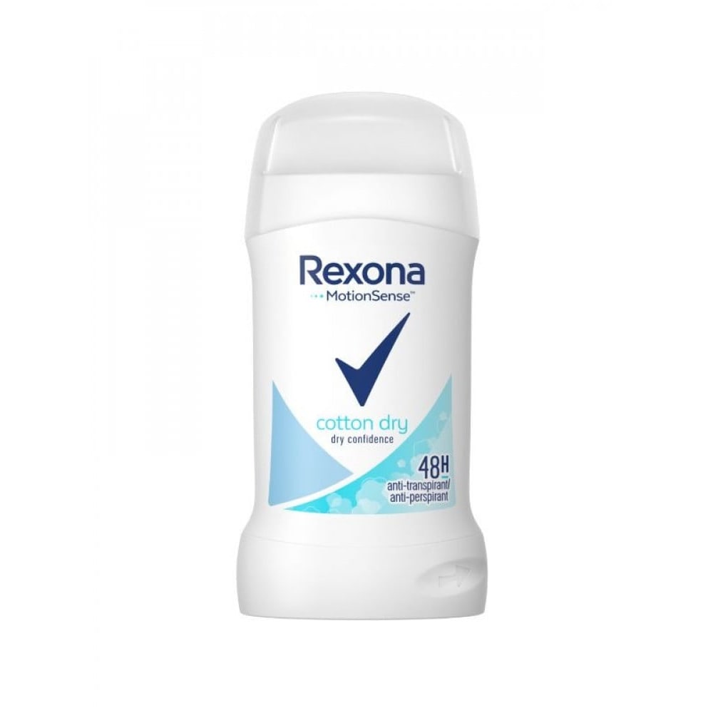 ريكسونا قطن دراي ستيك مزيل عرق شمعي للنساء - 40 جرام