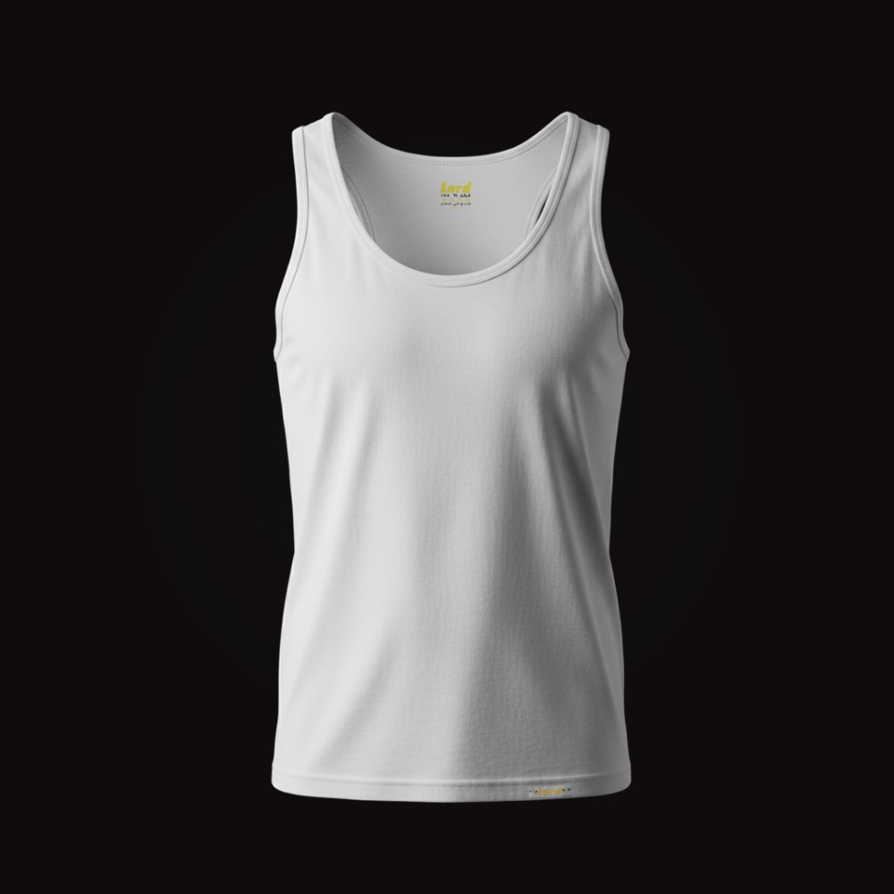 لورد فنايل داخلية علاقي من أجود أنواع القطن المصري (6 قطع)