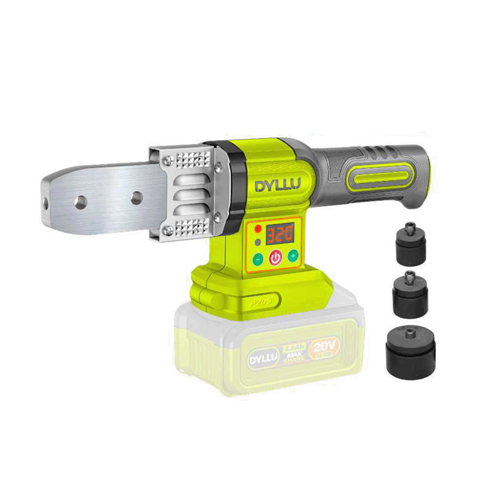 كاوية مواصير بلاستيك بطارية ليثيوم ٢٠فولت بطارتين وشاحن ديلو DTWM20182