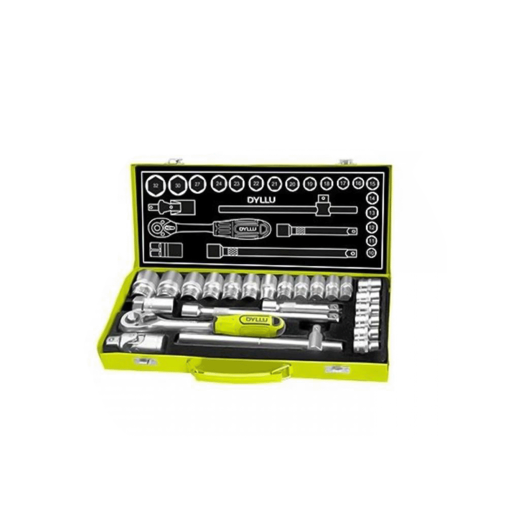 طقم بانة بوكس ٢٤قطعة ١/٢هنش من ١٠-٣٢ملي ديلو DTST2L24