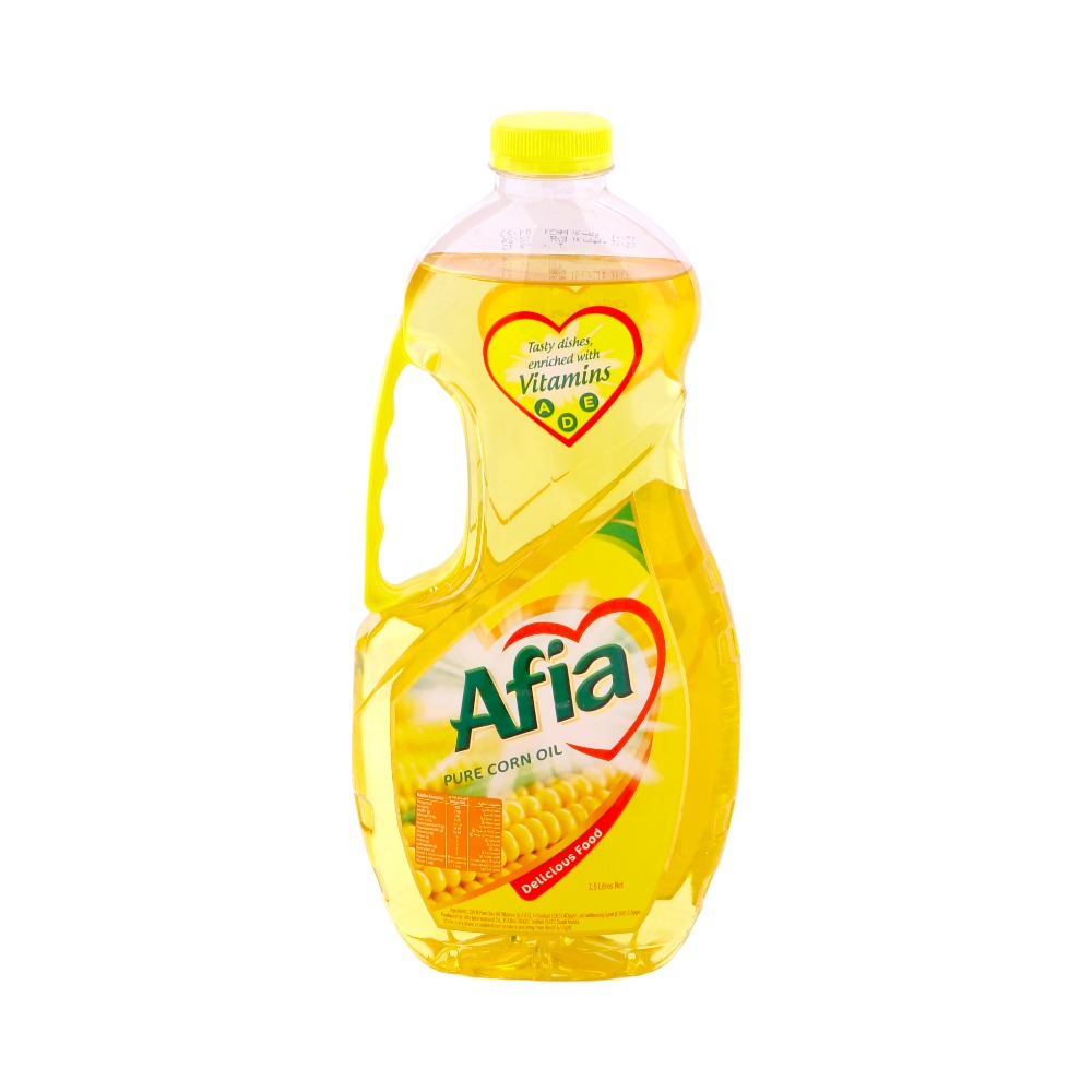 عافية زيت ذرة صافي - 1.5 لتر