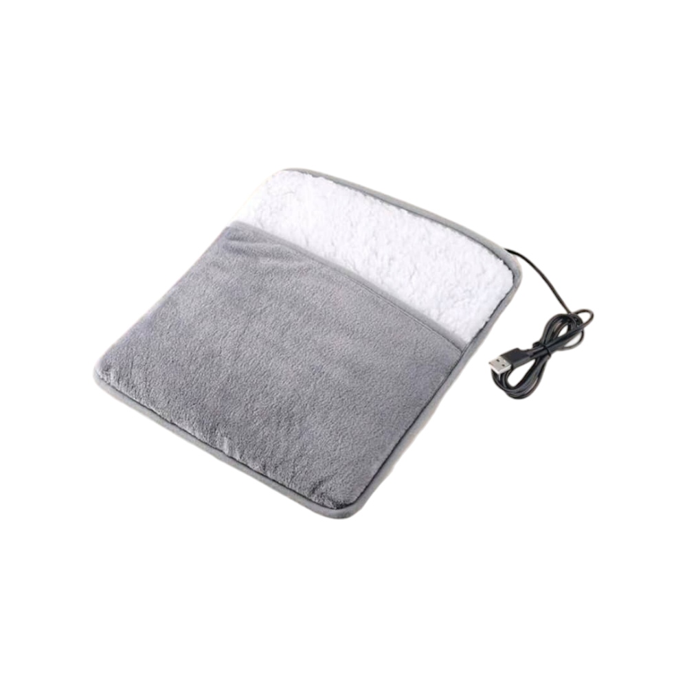 سخان القدم الكهربائي USB يعطيك دفء ناعم، مريح، وفورلمن يعانون من برودة القدمين في الشتاء