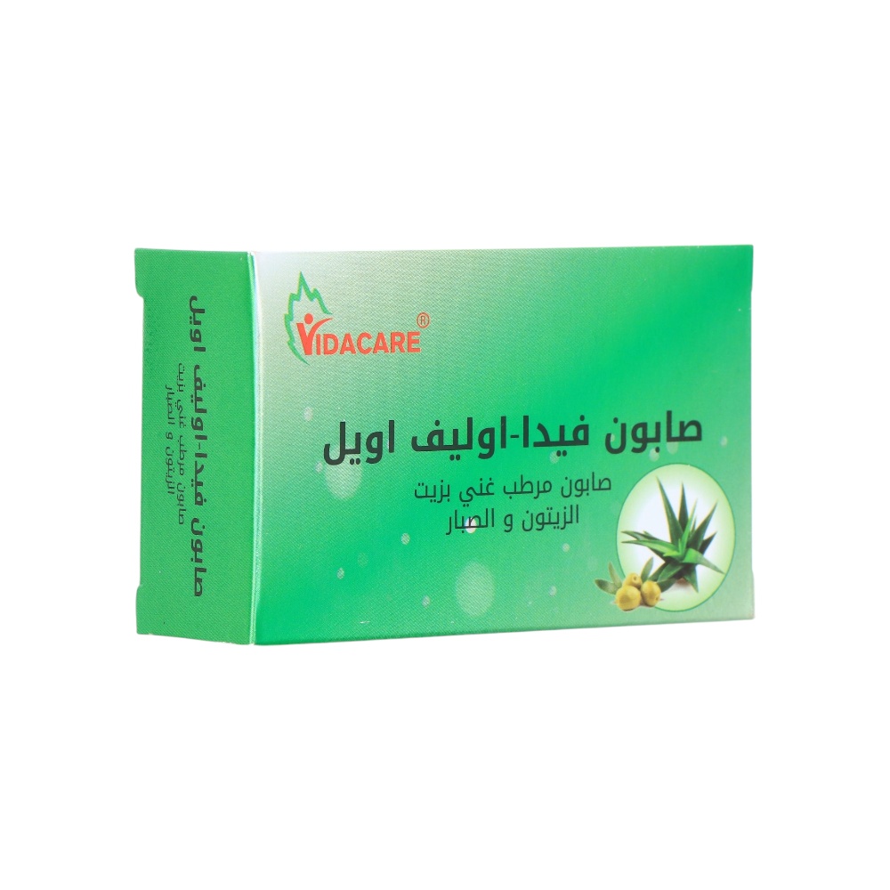 صابون فيدا - اوليف اويل مرطب وغني بزيت الزيتون والصبار