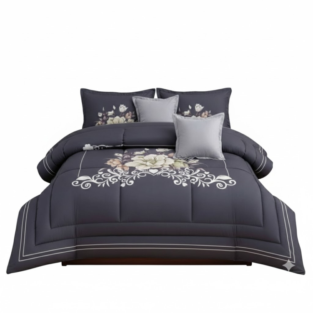 لحاف قطن ملكي 6 قطع