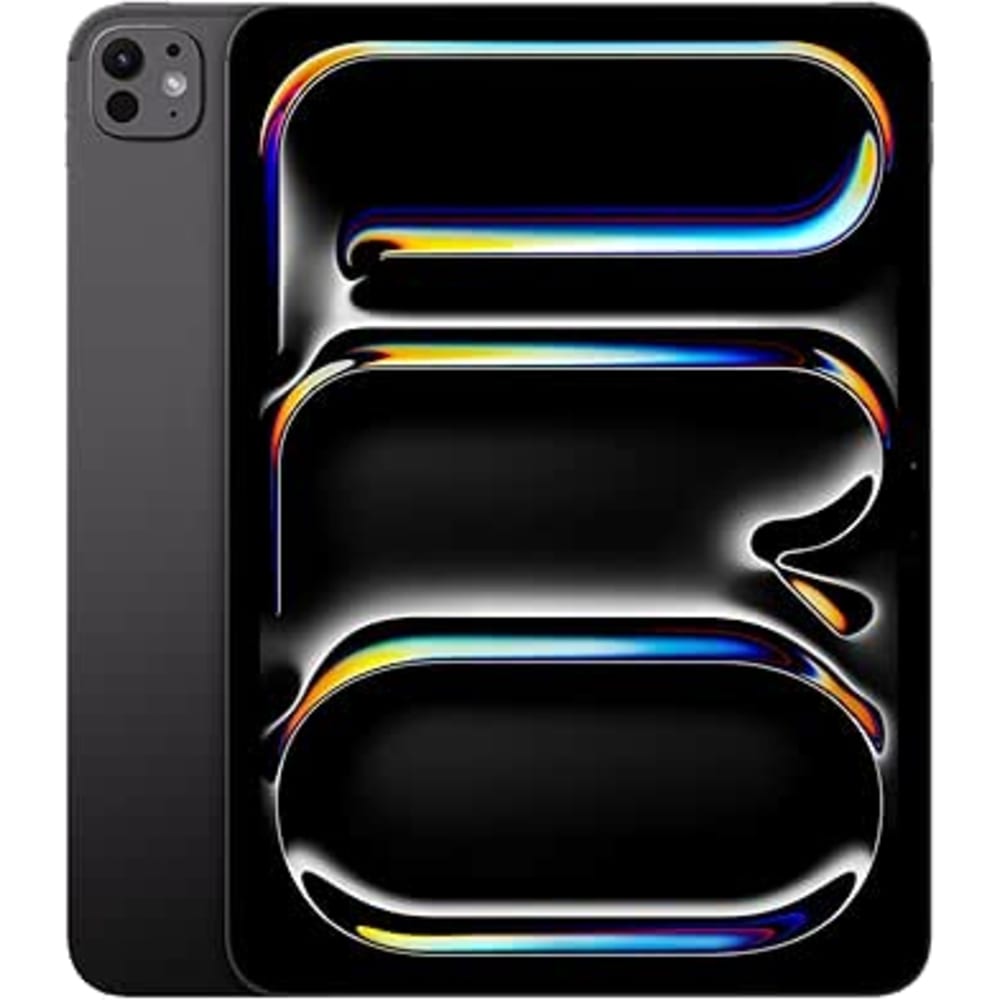ابل ايباد برو مقاس 11 إنش 256 جيجا زجاج قياسي أسود بشريحة M4 واي فاي موديل 2024 - وكالة