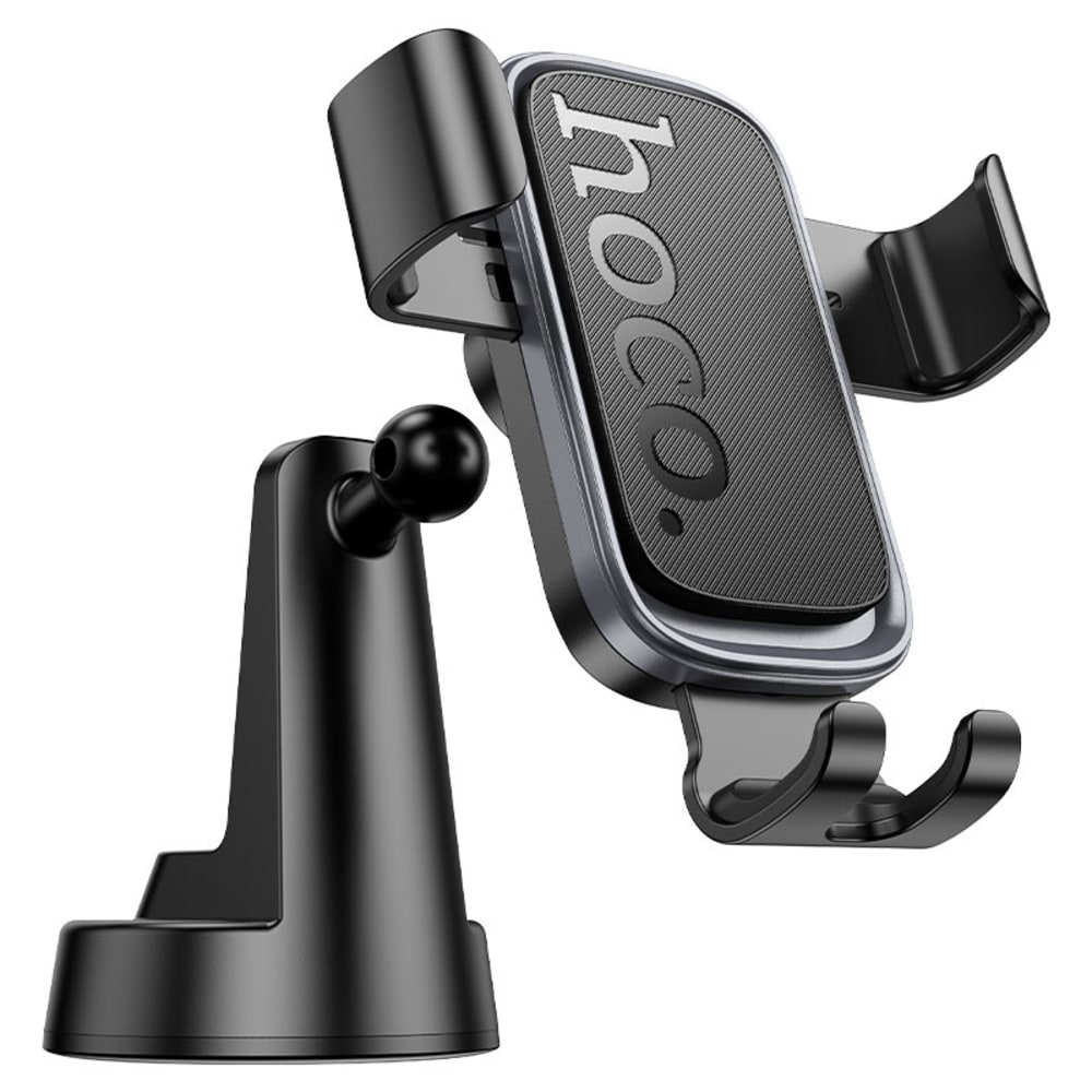 هوكو حامل هاتف للسيارة بتقنية مستشعر الجاذبية موديل H81 - أسود