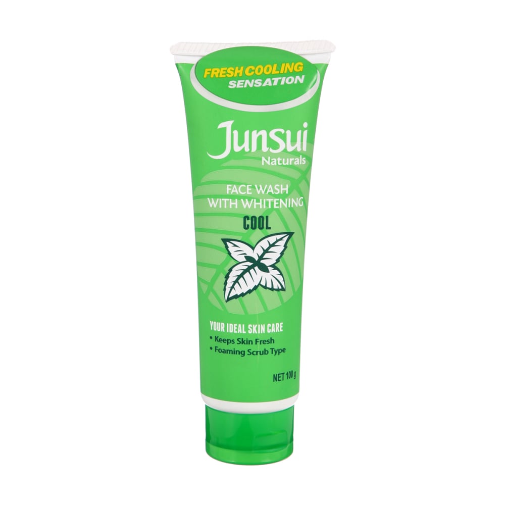 جانسوي ناتشورالز غسول وجه بالنيم المبيض مع إحساس بالبرودة - 100 جرام