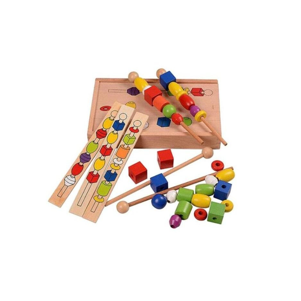  صندوق خشبي مطرز بالخرز