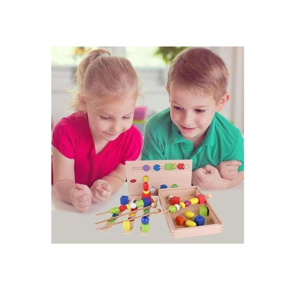  صندوق خشبي مطرز بالخرز