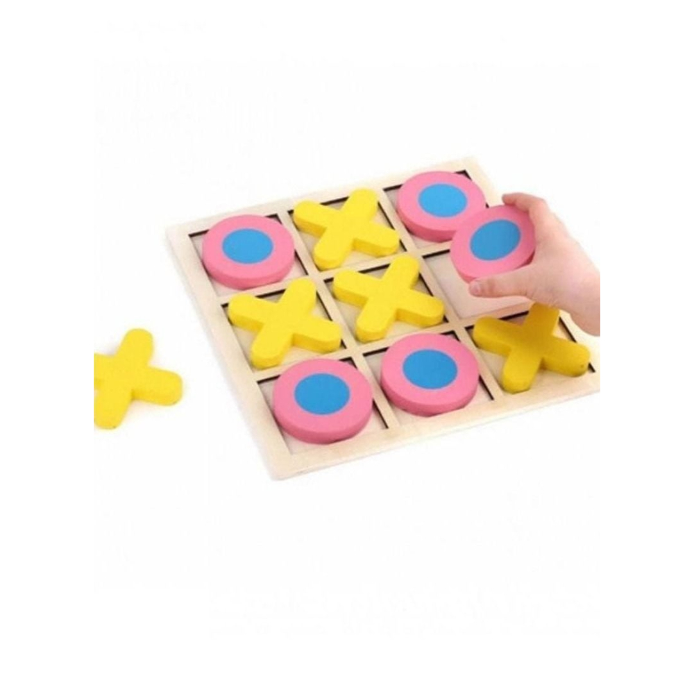  لعبة XO الخشبية سهلة الحمل وخفيفة الوزن وممتعة ومسلية - موديل 654