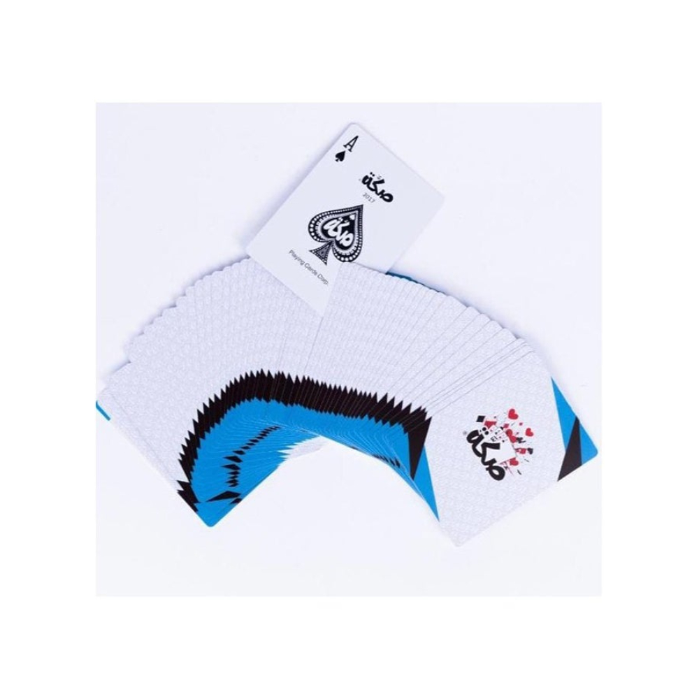 صكة ورق بلوت مقاوم للماء - 54 بطاقة