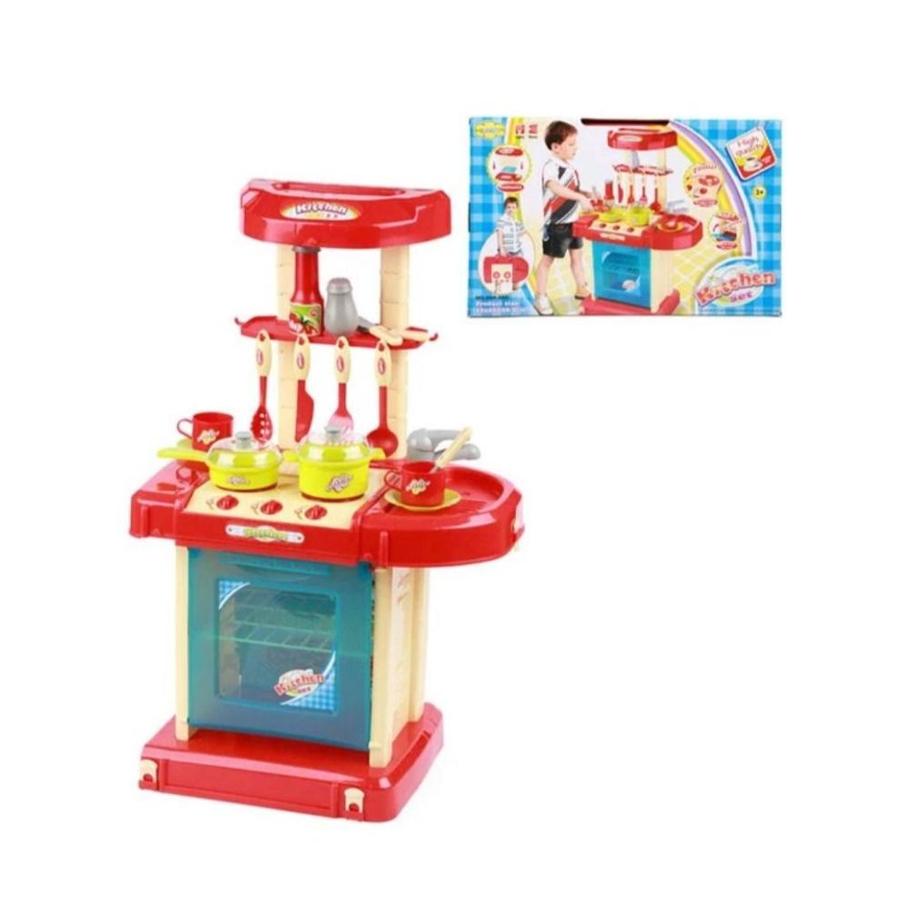  مجموعة ألعاب مطبخ محمولة خفيفة الوزن