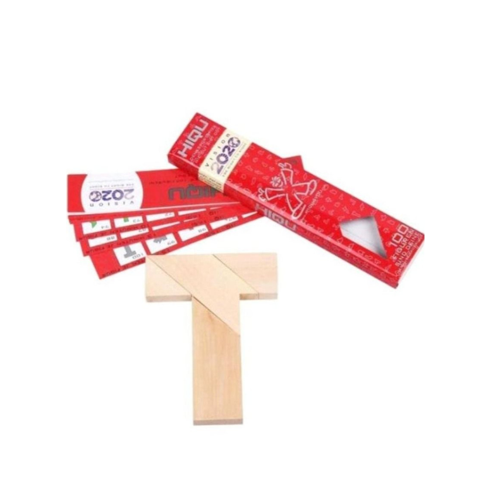  لعبة تركيب ألغاز أشكال خشبية