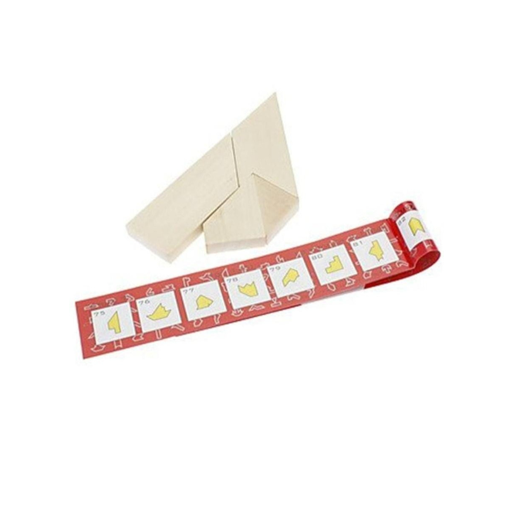  لعبة تركيب ألغاز أشكال خشبية