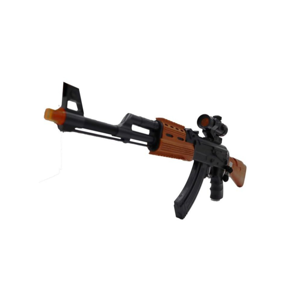  بندقية لعب قنص بأصوات واقعية - أسود