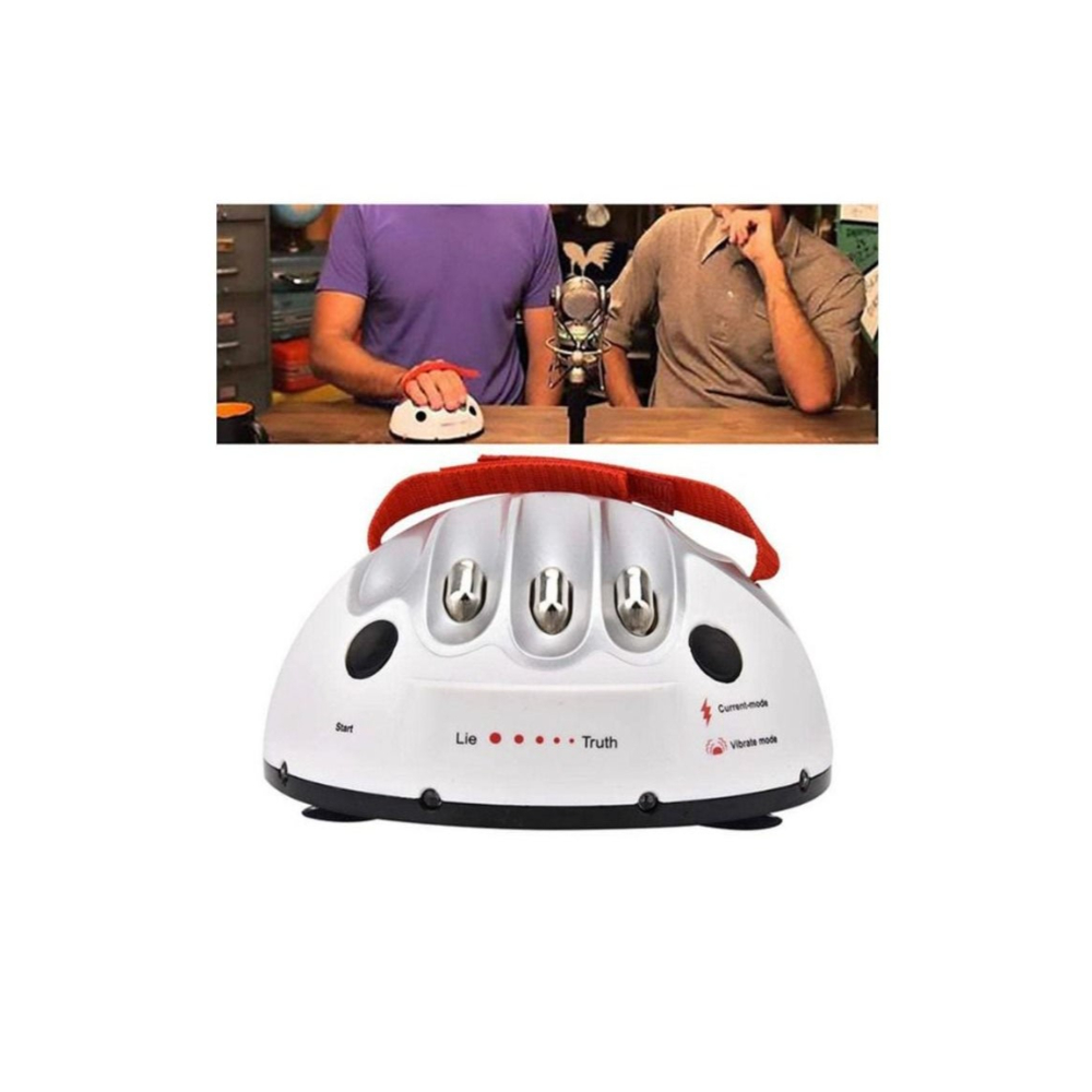  لعبة كاشف الكذب بالصدمة الكهربائية - أبيض