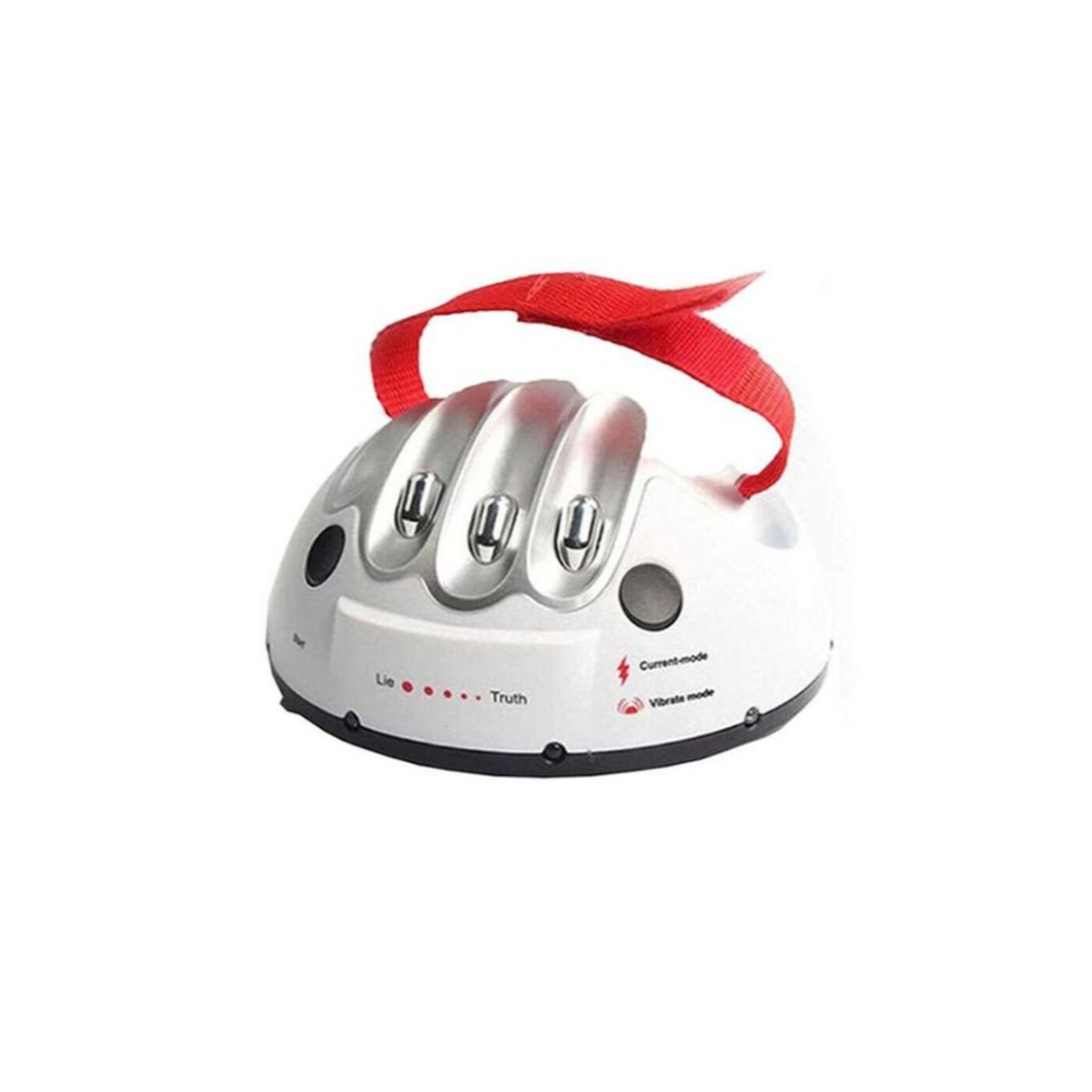  لعبة كاشف الكذب بالصدمة الكهربائية - أبيض